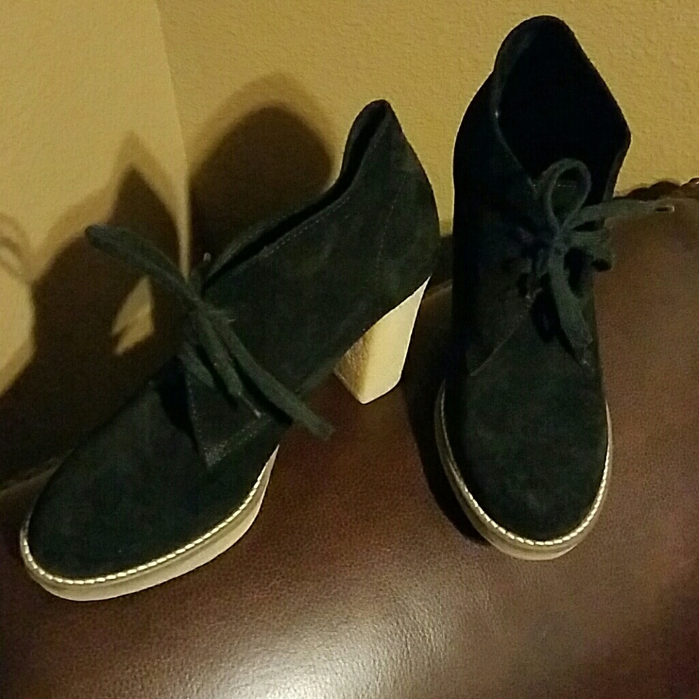 Jcrew Suede booties Sz 7